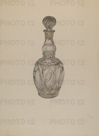 Decanter, c. 1940.