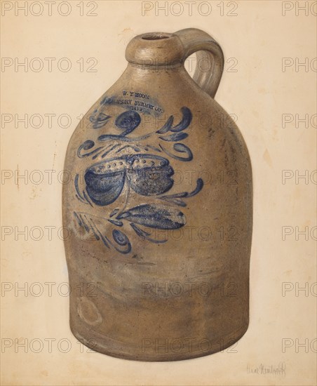 Jug, probably 1938.