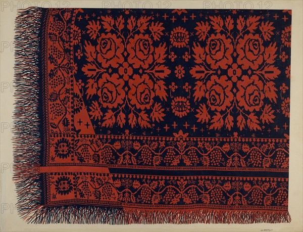 Coverlet, 1935/1942.