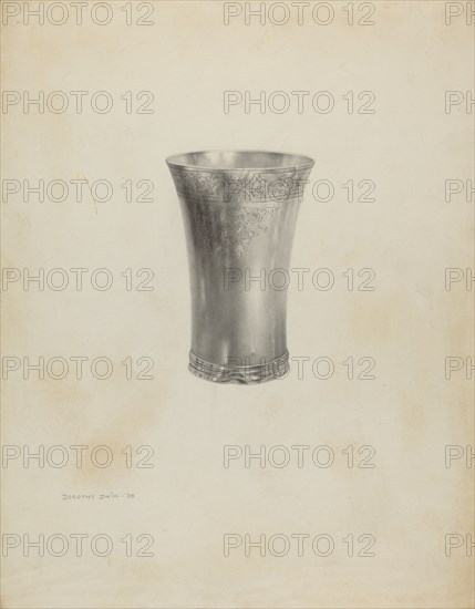 Silver Beaker, 1938.