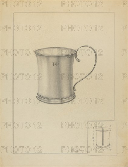 Silver Mug, c. 1936.