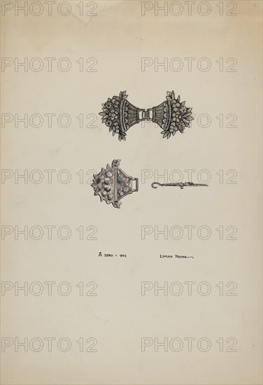 Belt Buckle, c. 1937.