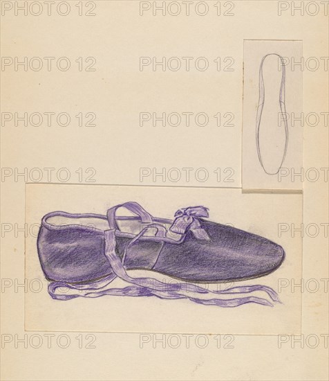 Slipper, 1935/1942.