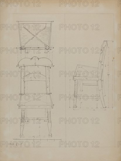 Toy Chair, c. 1936.