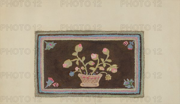 Hooked Rug, c. 1938.