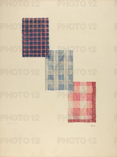 Zoar Plaids, c. 1939.