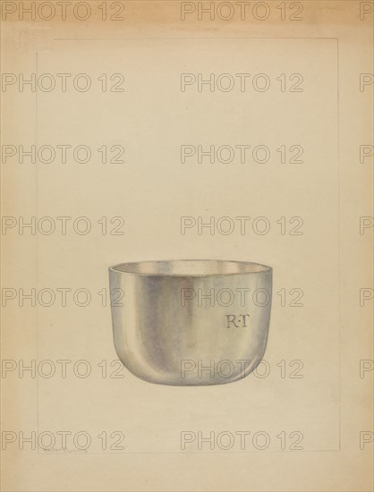 Silver Bowl, c. 1937.