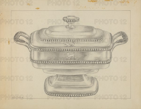 Silver Bowl, c. 1936.