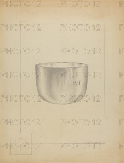 Silver Bowl, c. 1936.