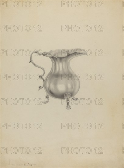 Silver Pitcher, 1937.