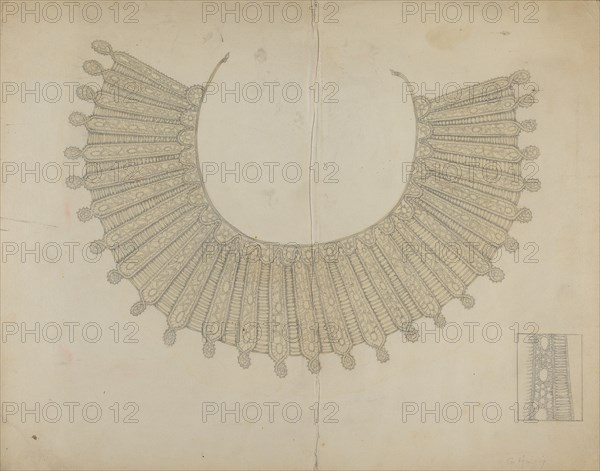 Lace Collar, c. 1937.