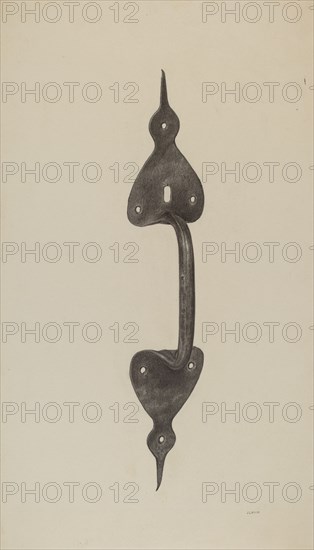 Door Handle, c. 1941.