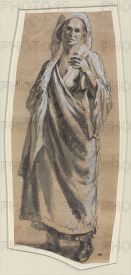 Study of a Standing Woman.
