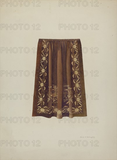 Apron, c. 1940.