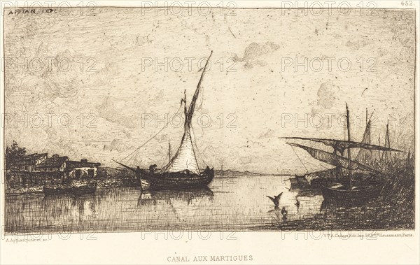 Canal aux Martiques.