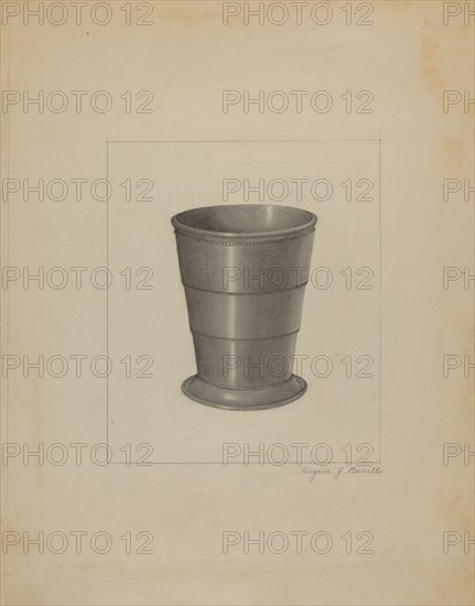 Pewter Cup, c. 1936.