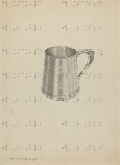 Silver Mug, c. 1937.