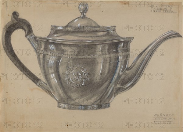 Silver Teapot, 1934.