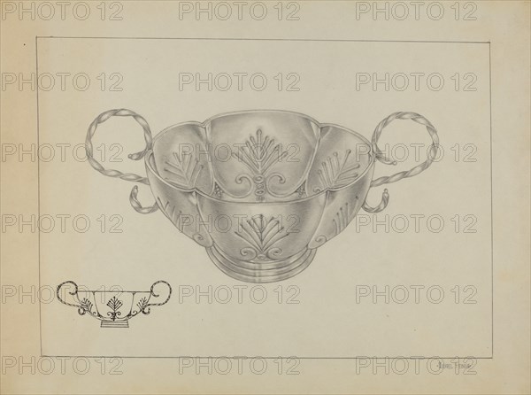 Silver Bowl, c. 1936.