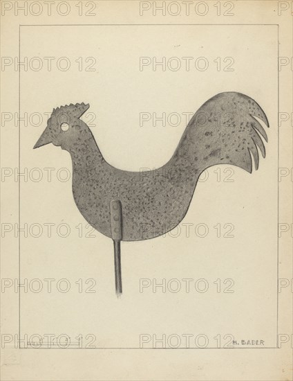 Weather Vane, c. 1937.