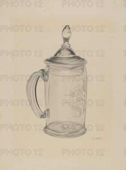 Covered Mug, 1935/1942.