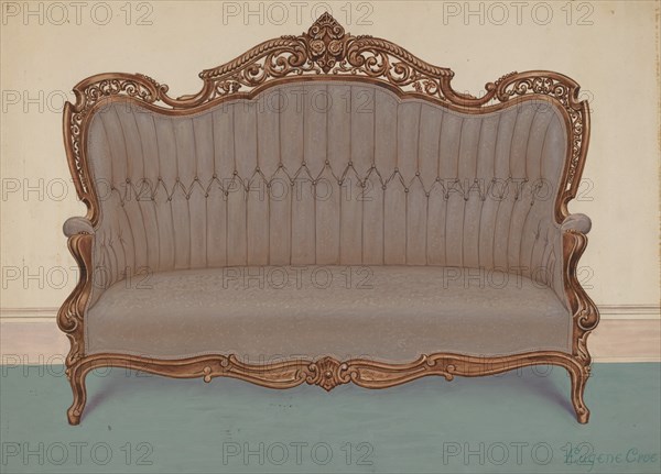 Rosewood Sofa, c. 1936.