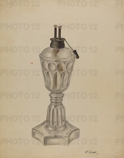 Camphene Lamp, 1935/1942.