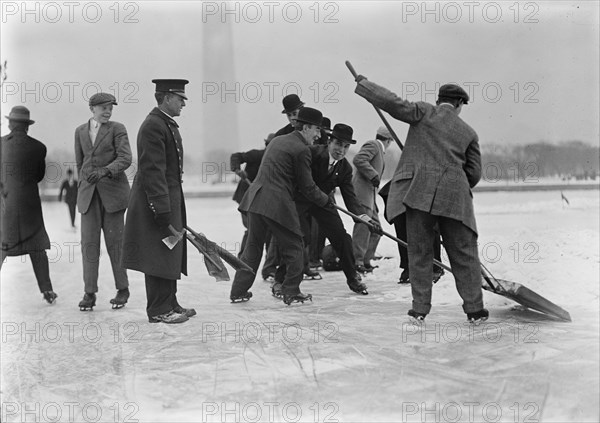 Skating Party, 1912. Creator: Harris & Ewing.