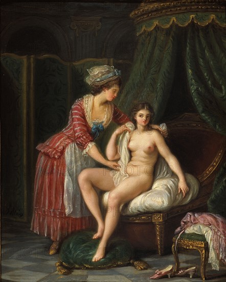 Bathing, c1780.