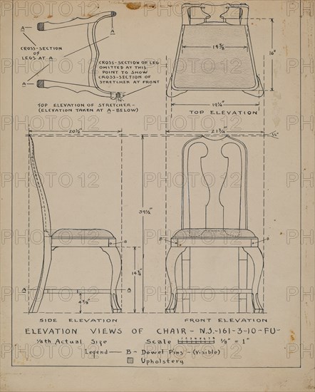 Chair, 1935/1942.