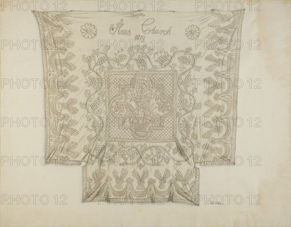 Bedspread, c. 1938.