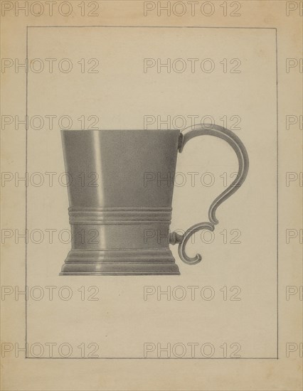 Pewter Mug, c. 1936.