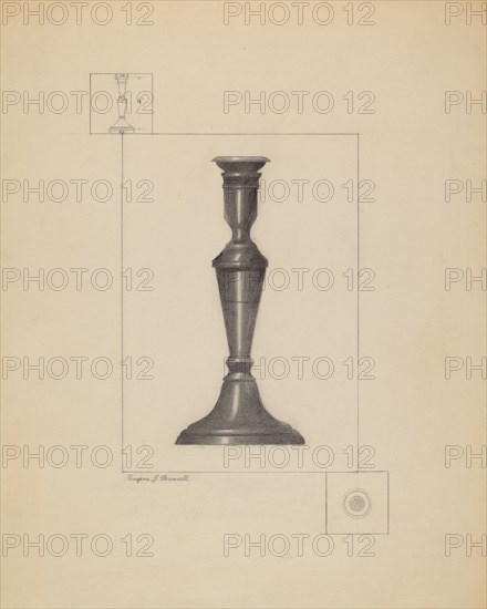 Candlestick, c. 1936.