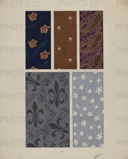 Quilt Patches, c. 1938.