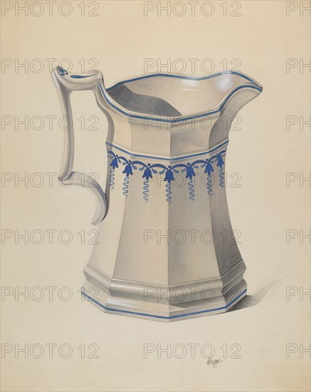 Water Pitcher, c. 1936.