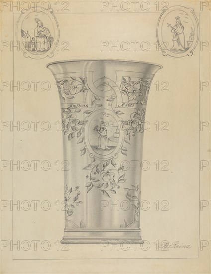 Silver Beaker, c. 1936.