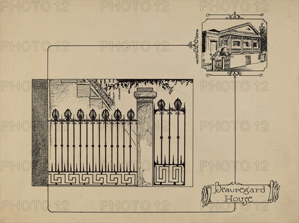 Cast Iron Fence, 1935/1942.