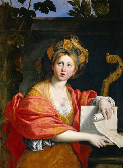 Sibyl, 1617. Creator: Domenichino (1581-1641).