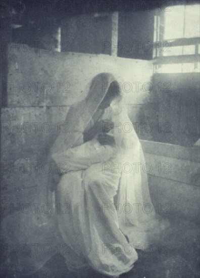 The manger, c1900. Creator: Gertrude Kasebier.