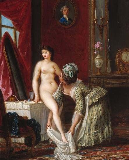 Toilette, c1780.