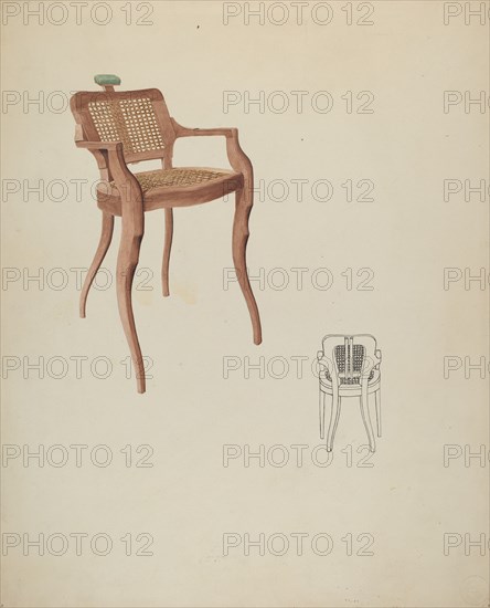 Dental Chair, c. 1937.