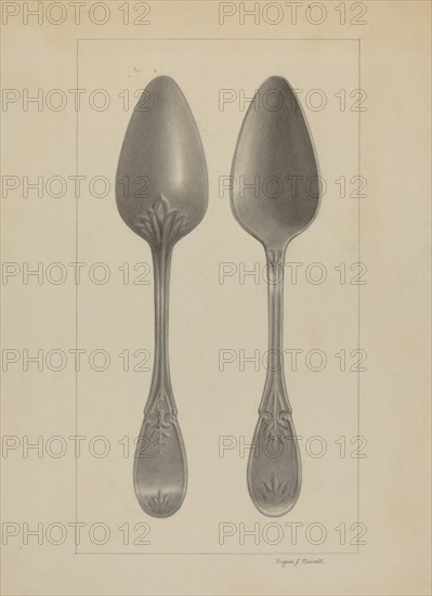 Pewter Spoon, c. 1936.