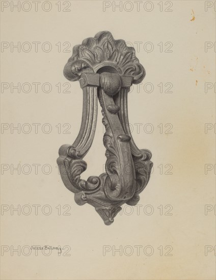 Door Knocker, c. 1940.