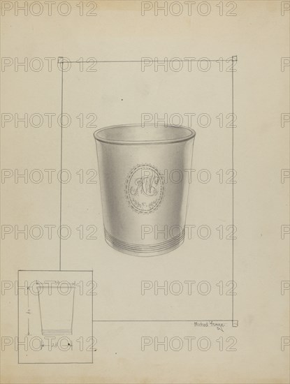 Silver Beaker, c. 1936.