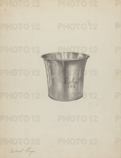 Silver Beaker, c. 1938.