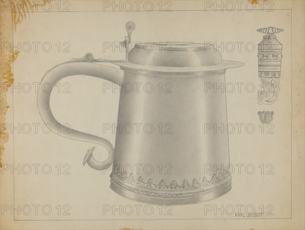 Silver Tankard, c. 1936.