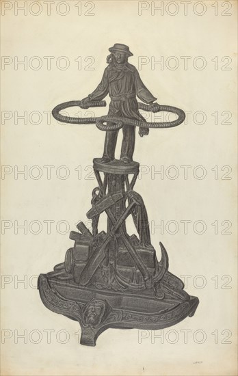 Umbrella Stand, c. 1940.