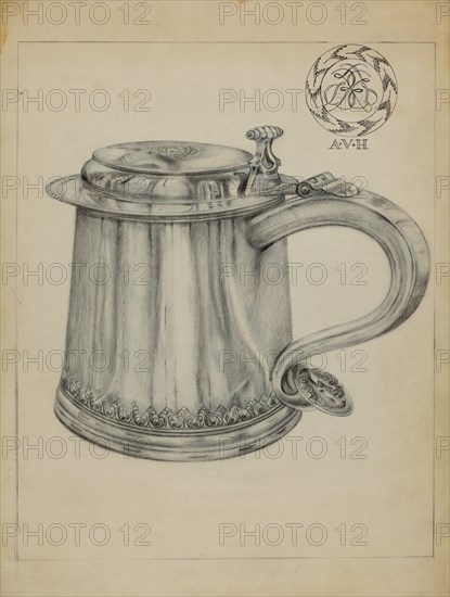 Silver Tankard, c. 1936.