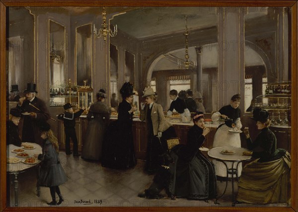 Gloppe pastry shop, 1889.