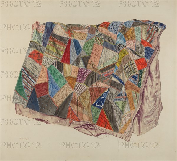 Patchwork Quilt, 1935/1942.